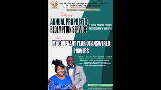 ANNUAL REDEMPTION PROGRAM 12 DAYS OF PRAYERS AND FASTING DAY 4 WITH PROPHET OLUSEYI M ABRAHAM [upl. by Isej]