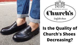 Is the quality of Churchs shoes decreasing  Unboxing Churchs Pembrey Loafers [upl. by Lanae116]