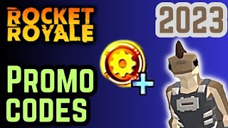 ROCKET ROYALE PROMO CODES 2023 [upl. by Anehs]