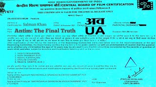 Antim The Final Truth Full Movie 2022 HD Review amp Facts  Salman Khan Aayush SharmaMahima Makwana [upl. by Launcelot]