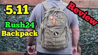 511 Backpack RUSH 24  1 year review [upl. by Wernda]