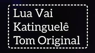 Karaokê Playback Lua Vai Katinguelê Tom Original [upl. by Enelrak]