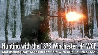 Hunting with the 1873 Winchester rifle [upl. by Teddie]