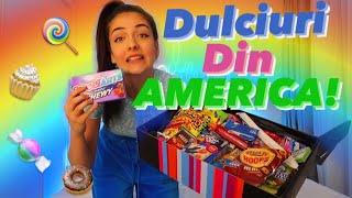 Încerc dulciuri din AMERICA🤭🍭🤢 [upl. by Nylanaj]