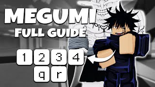 Full Megumi Guide  Jujutsu Shenanigans [upl. by Yatnohs828]