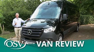 Mercedes Sprinter 2018 InDepth Van Review [upl. by Checani]