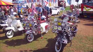 Torbay Mods Scooter Club at Paignton Regatta 2017 [upl. by Palumbo908]