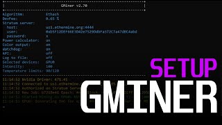 How To Start Mining with GMiner 270  Gminer 270 Ethereum [upl. by Ches875]