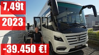 Fast 40000 Rabatt Design Luxus Wohnmobil Morelo Loft 79 F 2023 Nur 8m und über 1 Tonne Werbung [upl. by Denis583]