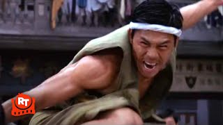 Kung Fu Hustle 2004  Iron Fist Twelve Kicks and Octagon Staff Fight [upl. by Maure]