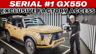 Watch The FIRST 2024 Lexus GX550 Get Built on the Toyota Assembly Line  Capturing Car Culture [upl. by Nai496]