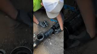 plumbing plumber contractor asmr work workers bluecollar cool coolgadgets [upl. by Anawit]