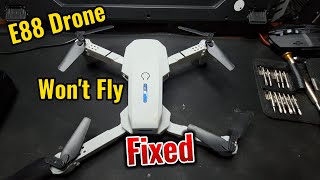 E88 drone Wont Fly Fixed [upl. by Odericus907]