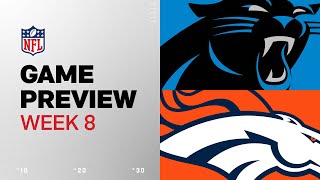 Carolina Panthers vs Denver Broncos  2024 Week 8 Game Preview [upl. by Telrats174]