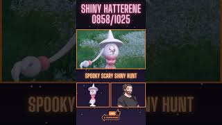 Shiny Hatterene Live Reaction pokemon shinypokemon shinyhunting halloween hatterene [upl. by Salomo]