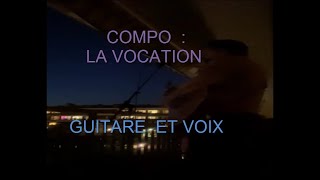 LA VOCATION de TOMASZ composition guitare et voix  CRITIQUE de l administration [upl. by Oremor652]