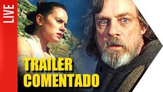 Star Wars Os Últimos Jedi  Trailer Comentado  OmeleTV AO VIVO [upl. by Odraode]