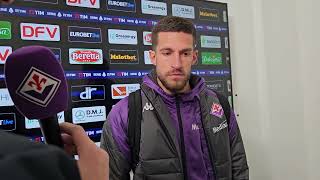 Biraghi Mixed Zone Lecce vs Fiorentina [upl. by Amuh]