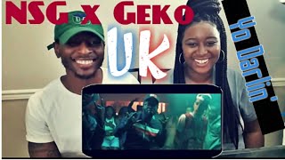 NSG ft Geko  Yo Darlin Official Reaction Video [upl. by Aneeram]