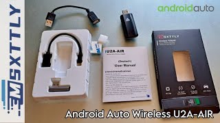 MSXTLLY Adattatore Android Auto Wireless U2AAIR  Recensione  THE BEST [upl. by Miltie]