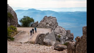 Trans Dinarica Welcome to CROATIA Cycle to Velebit Majstorska gravel road Zrmanja Canyon [upl. by Adlin]