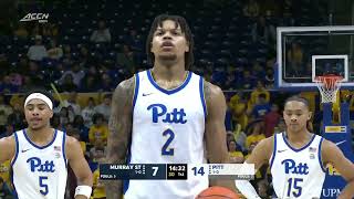 Pitt vs Murray State  2024118  NCAAB Game [upl. by Melitta]