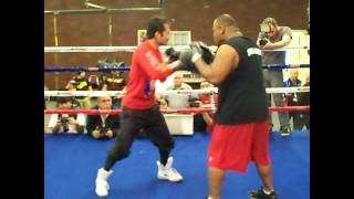 Nonito Donaire Training for Vazquez Jr 12812 Part 1 [upl. by Westbrook486]