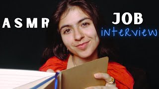 ASMR  a job interview or is it [upl. by Asirahc370]