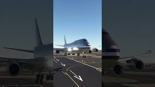 quotMajestic Etihad Airways Boeing 747 Landing ✈️ sorts aviation airplane airline airport [upl. by Medrek372]