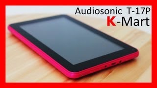 KMart Audiosonic T17P Android 41 Rockchip RK2926 7quot Tablet Review [upl. by Elpmet]