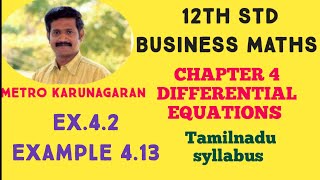 12th Std BM Example 413 The normal lines to a given curve at each point xy on curve pass 10 [upl. by Rosa]