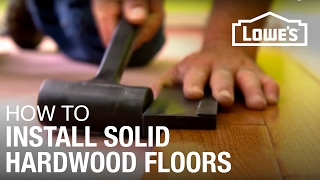 How to Install Solid Hardwood Floors [upl. by Glass]