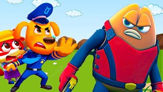 Sheriff Labrador Full Episode  Police Officer  Biting Monster  Babybus Cartoon  Sheriff Labrador [upl. by Doowron]