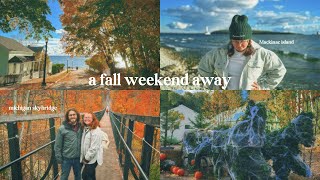 a fall weekend away in northern michigan [upl. by Hayyim]