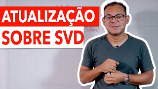 Novas recomendações sobre a SVD [upl. by Diann6]