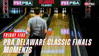 Friday Five  2024 PBA Delaware Classic Stepladder Finals Moments [upl. by Alejna]