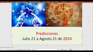 Predicciones Virgo de Julio 21 a Agosto 21 de 2024 [upl. by Swanhildas]