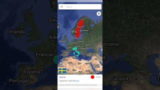 Sweden vs Italy worldgeography Suecia vs Italia [upl. by Meyeroff209]