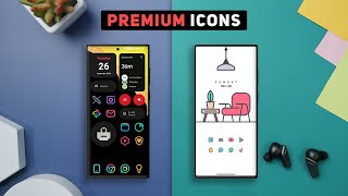 10 Best PREMIUM Icon Packs For Android 2023  Best Paid Icon Packs 2023 [upl. by Arobed]