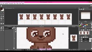 Pyxel Edit Animation Timelapse [upl. by Eoin283]