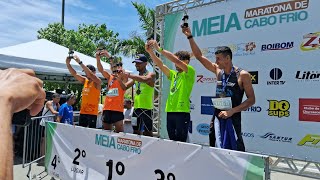 PARTE2 DA 8⁰ MEIA MARATONA DE CABO FRIORJ [upl. by Ratib]