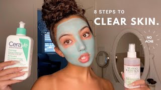 the long awaited skincare routine  my secret to clear skin revealed [upl. by Lisbeth]