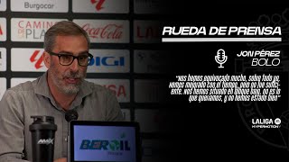 🎙️J12  RdP de Jon Pérez Bolo [upl. by Abbey]