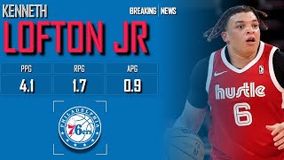 PHILADELPHIA 76ERS Kenneth Lofton Jr ᴴᴰ [upl. by Elockcin]