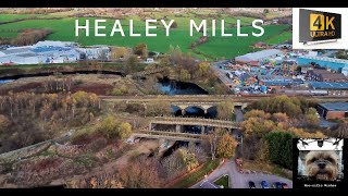 HEALEY MILLS MARSHALLING YARD Hump Shunting Sidings and Bridge Healey Road Ossett 2021 [upl. by Lamphere]