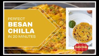 Quick Besan Chilla🥞🤤Delicious Breakfast recipe Besan chilla konkanivlog goanfood besanchilla [upl. by Thorma]