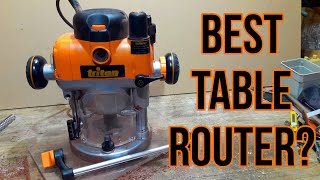 Triton 325HP Router Review  Is The TRA001 The Best Router For A Table [upl. by Siva]