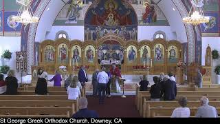 St Demetrios Orthros amp Divine Liturgy  Saturday October 26 2024 [upl. by Cirnek650]