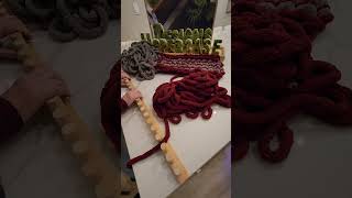 Chunky Blanket Loom [upl. by Nnairahs883]