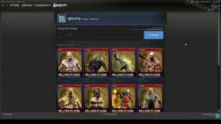 Steam Trading Cards  Killing Floor Level 1 Badge Crafting Summer Sale [upl. by Eikcaj]